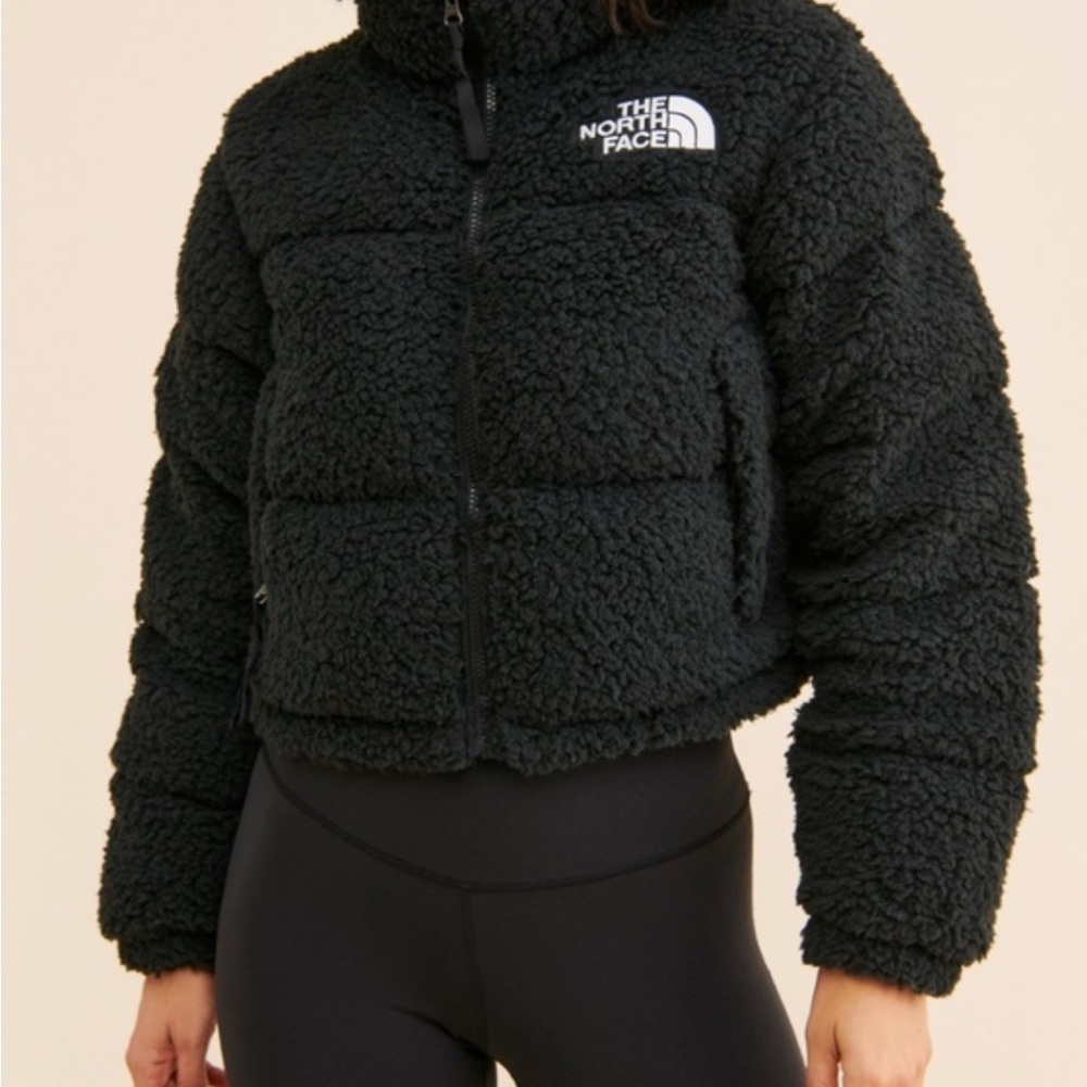 NWT The North Face Cropped Nuptse Puffer Jacket